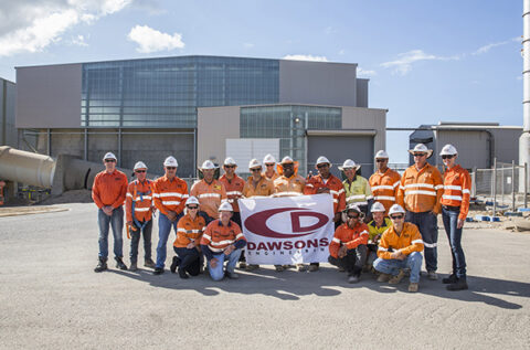 Sun Metals Product Shed, Design and Construct.