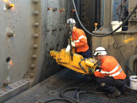 Youth and experience on our Reline Crew, Ernest Henry Mine