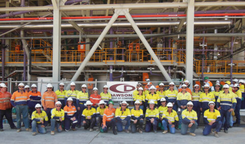 Opening of the Hemi Hydrate Filter Train, Phosphate Hill