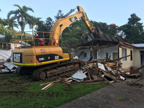 Demolition. Done.